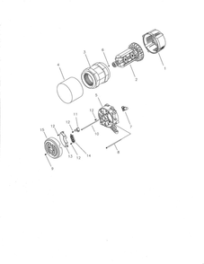 Part Location Diagram of 207837GS Briggs and Stratton BAND, Stator